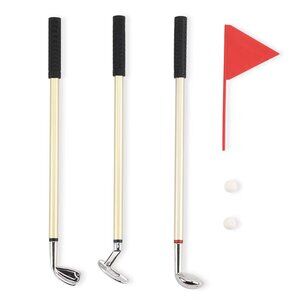 NEW - Mini Golf Club Design Pens - Set of 3